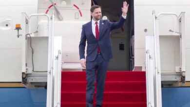 US Vice President JD Vance arrives in Switzerland for talks with Iran