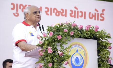 Rajkot to become India’s first ‘15-Minute Yoga City’: Gujarat CM announces on Yoga Day Rajkot to become India’s first ‘15-Minute Yoga City’: Gujarat CM announces on Yoga Day