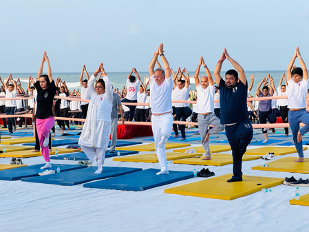 Yoga Day events across Gujarat highlight push to make ‘exercise part of daily life’ Yoga Day events across Gujarat highlight push to make ‘exercise part of daily life’