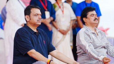 Yoga a panacea for keeping diseases at bay, says CM Devendra Fadnavis Yoga a panacea for keeping diseases at bay, says CM Devendra Fadnavis