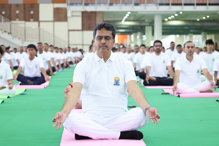 Yoga essential for disease-free and healthy life, says Tripura CM as state marks Yoga Day Yoga essential for disease-free and healthy life, says Tripura CM as state marks Yoga Day