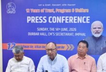 Manipur CM highlights role of sports in fostering unity, promoting friendship Manipur CM highlights role of sports in fostering unity, promoting friendship
