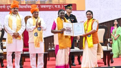 Rani Durgavati University convocation: President Murmu urges students to use education for nation-building Rani Durgavati University convocation: President Murmu urges students to use education for nation-building