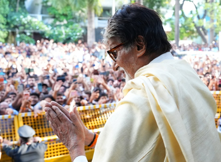 Big B moved by Tom Hanks’ WWII documentary, questions if world has really changed
