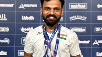 Krishna Nagar stuns Paralympic champion Charles Noakes French Para Badminton International gold