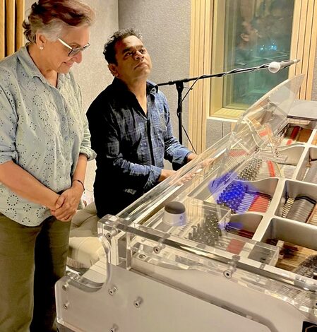 Shekhar Kapur expresses excitement as A R Rahman records a track for ‘Masoom The Next Generation’