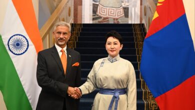 EAM Jaishankar and Mongolian counterpart discuss development cooperation, security EAM Jaishankar and Mongolian counterpart discuss development cooperation, security