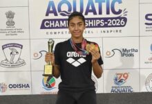 Sr National Aquatic C’ships: Aryan Nehra, Saanvi emerge best as Karnataka wins team titles Sr National Aquatic C’ships: Aryan Nehra, Saanvi emerge best as Karnataka wins team titles