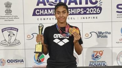 Sr National Aquatic C’ships: Aryan Nehra, Saanvi emerge best as Karnataka wins team titles