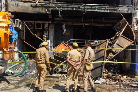 Lucknow fire fallout: Noida administration seals coaching institute, found gaps during inspection Lucknow fire fallout: Noida administration seals coaching institute, found gaps during inspection