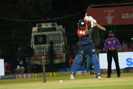 Maharaja Trophy KSCA T20: Centurion Nikin Jose, Karun Nair power Coastal Kings Mangaluru to emphatic win Maharaja Trophy KSCA T20: Centurion Nikin Jose, Karun Nair power Coastal Kings Mangaluru to emphatic win