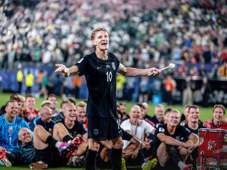 FIFA WC: Norway celebrate Round of 32 qualification with synchronised ‘viking row’ with fans FIFA WC: Norway celebrate Round of 32 qualification with synchronised ‘viking row’ with fans