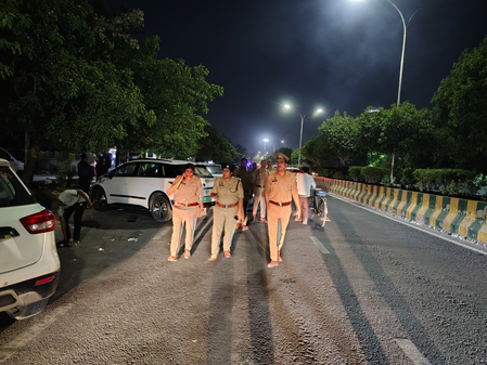 Noida Police on alert ahead of Muharram; officials conduct flag march, crack down on public drinking Noida Police on alert ahead of Muharram; officials conduct flag march, crack down on public drinking