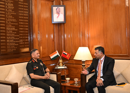 Army Chief Gen Dwivedi, Indian envoy to China Doraiswami discuss strengthening ties with Beijing Army Chief Gen Dwivedi, Indian envoy to China Doraiswami discuss strengthening ties with Beijing