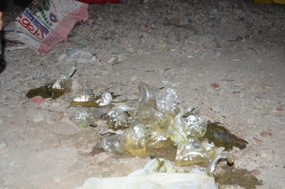Miscreants throw petrol bomb at clinic of BJP leader’s husband close to RSS office in Bathinda Miscreants throw petrol bomb at clinic of BJP leader’s husband close to RSS office in Bathinda
