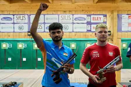 ISSF Junior World C’ship 2026: Shiva Narwal wins silver, Yug Pratap Singh Rathore claims bronze as India adds three more medals to extend lead ISSF Junior World C’ship 2026: Shiva Narwal wins silver, Yug Pratap Singh Rathore claims bronze as India adds three more medals to extend lead