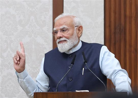 PM Modi asks young civil servants to lead journey towards Viksit Bharat@2047 PM Modi asks young civil servants to lead journey towards Viksit Bharat@2047