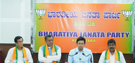 BJP MP Tejasvi Surya demands white paper on Bengaluru road repair expenditure BJP MP Tejasvi Surya demands white paper on Bengaluru road repair expenditure