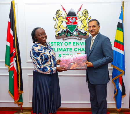 India and Kenya discuss strengthening climate action cooperation