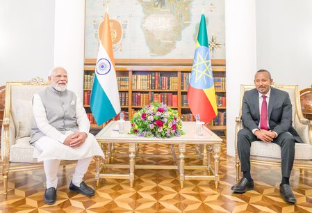 PM Modi congratulates Abiy Ahmed Ali on Ethiopian election victory