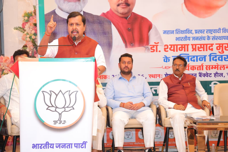 BJP President Nitin Nabin pays tribute to Syama Prasad Mookerjee