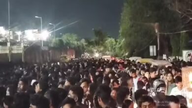 Several injured in stampede at Ranchi JSCA Stadium during Jharkhand T20 final Several injured in stampede at Ranchi JSCA Stadium during Jharkhand T20 final