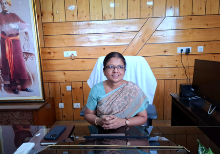 IAS officer R. Vimala assumes charge as Siliguri Municipal Corporation administrator IAS officer R. Vimala assumes charge as Siliguri Municipal Corporation administrator