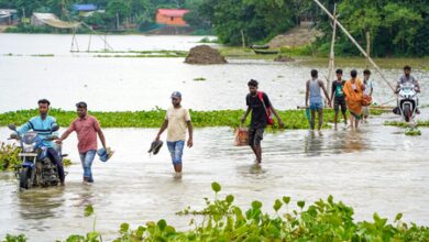 Assam floods affect over 22,000 people; rail bridge collapses partially