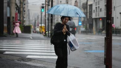 Japan weather agency warns of rain-caused disasters as heavy downpours batter Kyushu Japan weather agency warns of rain-caused disasters as heavy downpours batter Kyushu