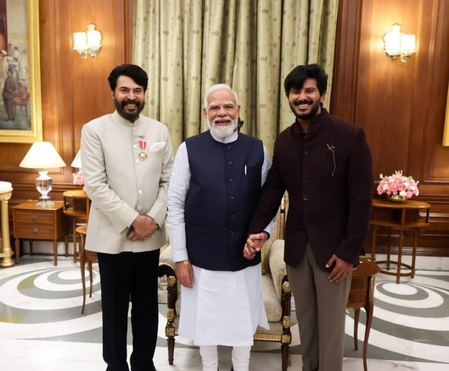 Dulquer Salmaan calls meeting PM Narendra Modi ‘absolute privilege’ Dulquer Salmaan calls meeting PM Narendra Modi ‘absolute privilege’