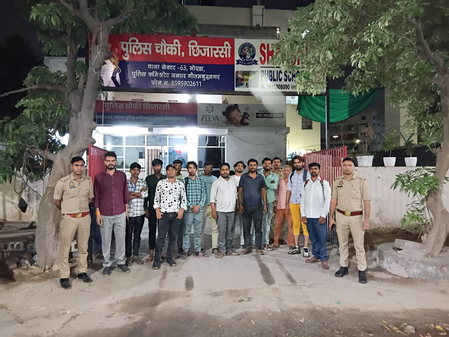 Police crackdown on public drinking in Noida; over 350 violators face legal action Police crackdown on public drinking in Noida; over 350 violators face legal action