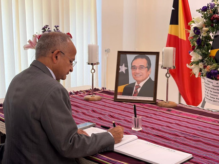 India offers condolences over passing of Timor-Leste’s former President Francisco Guterres India offers condolences over passing of Timor-Leste’s former President Francisco Guterres