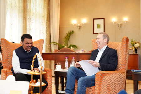 Maha CM Fadnavis meets Amazon CEO Andy Jassy, discusses collaboration opportunities Maha CM Fadnavis meets Amazon CEO Andy Jassy, discusses collaboration opportunities