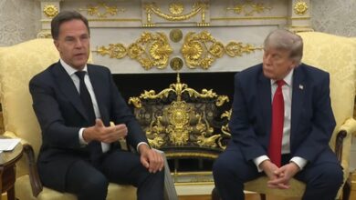 NATO chief Rutte backs Trump on Iran, praises him for ‘taking responsibility’ for the world
