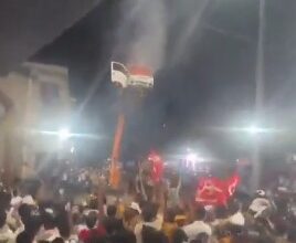 Four booked after crane-suspended vehicle bursts during Muharram procession in Ujjain