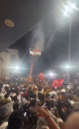Four booked after crane-suspended vehicle bursts during Muharram procession in Ujjain