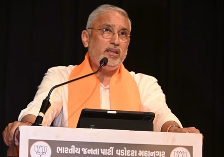 Congress should reflect on killing of Constitution during Emergency: Gujarat BJP