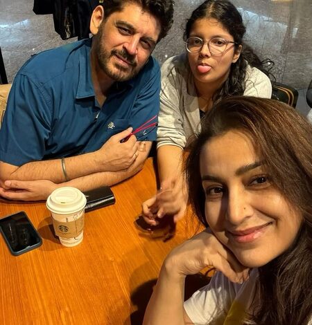 Tisca Chopra heads on a family break, says husband now has ‘both his darlings available for pampering’
