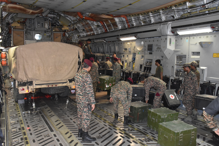 India sends two IAF planes with relief support to quake-hit Venezuela under Operation Amistad (Lead)