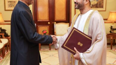 India’s Ambassador Prashant Pise presents credentials to Oman’s Foreign Minister