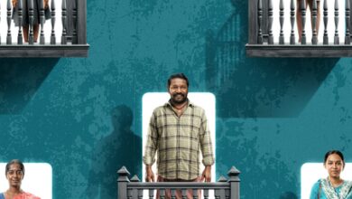 An entire village unveils the first look of Nimisha Sajayan, Karunas-starrer ‘Enna Vilai’!