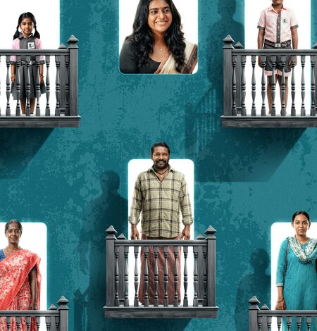 An entire village unveils the first look of Nimisha Sajayan, Karunas-starrer ‘Enna Vilai’!