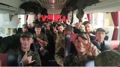 Russia, Ukraine swap 160 prisoners of war each