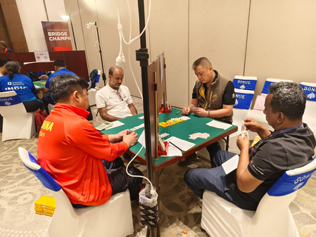 Asia Cup Bridge: India seniors storm into final after dramatic comeback; eight Indian pairs progress