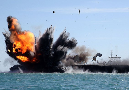 US strikes Iran after Hormuz attack