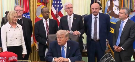 Trump panel targets church-state doctrine