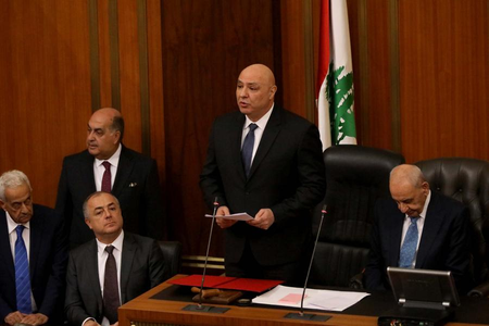 Lebanese president vows to advance agreement signed with Israel; Hezbollah lawmaker rejects deal