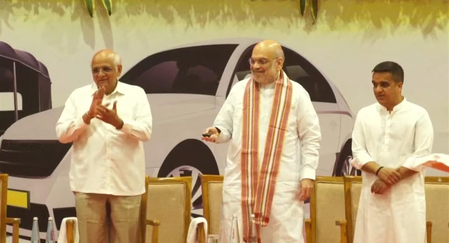 HM Amit Shah launches ‘Bharat Taxi’ in Gujarat, expanding cooperative ride-hailing initiative