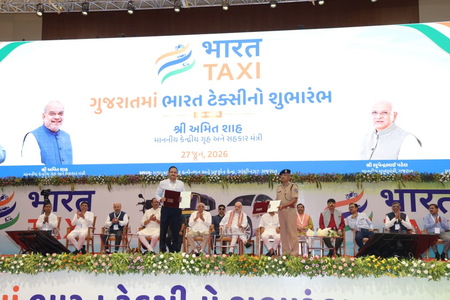 Gujarat Police signs MoU with Bharat Taxi to integrate SOS service, driver verification