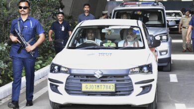 HM Amit Shah takes a ‘Bharat Taxi’ ride; driver recalls interaction with leaders